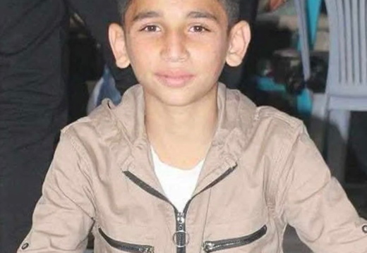 ‎1.7.25‏ נוסייראת: רמז מקדאד, בן 13