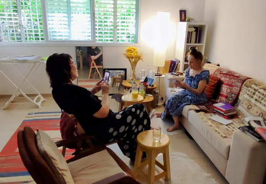 Reading from a notebook